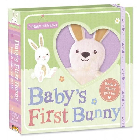 To Baby, With Love: Baby's First Bunny - Book And Comforter Gift Set
