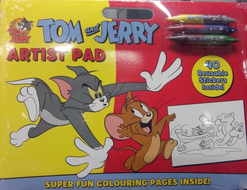 Tom And Jerry Artist Pad