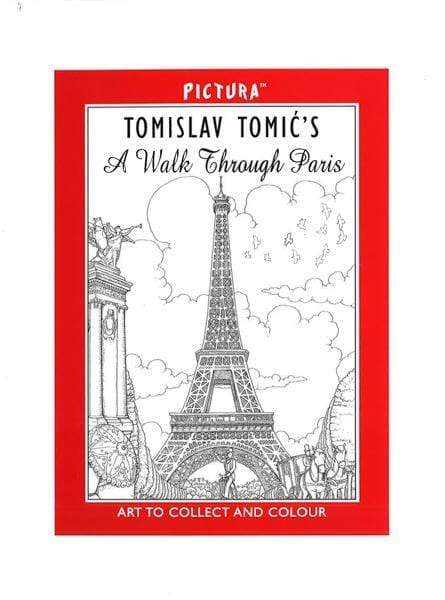 Tomislav Tomic's A Walk Through Paris: Art To Collect And Colour