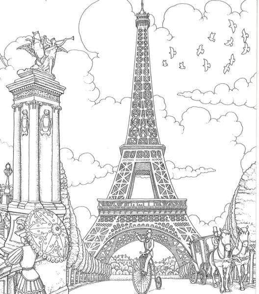 Tomislav Tomic's A Walk Through Paris: Art To Collect And Colour