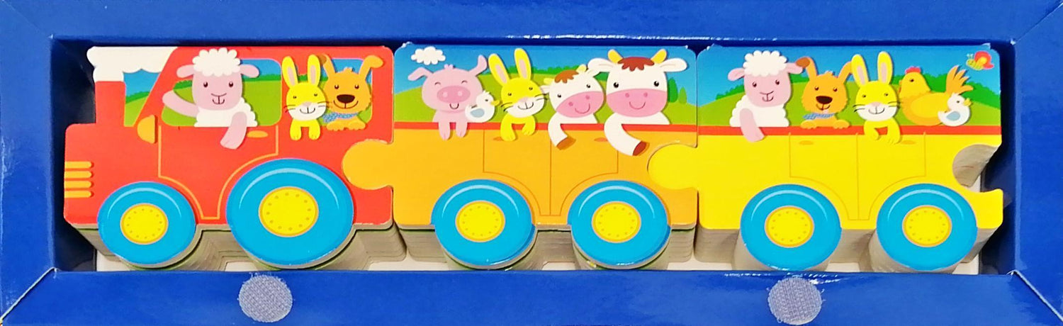 Toot, toot! All Aboard the Farm Train!