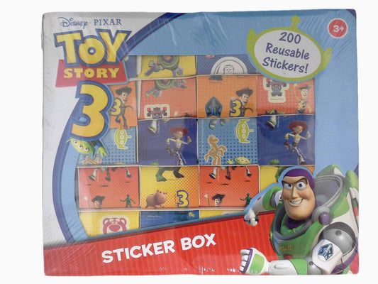 Toy Story 3 Sticker Pack w/Sticker Activity Pad+Coloring Set