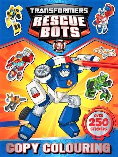 Transformers Rescue Bots: Copy Colouring
