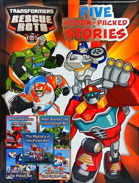 Transformers Rescue Bots Five Action - Packed Stories (HB)