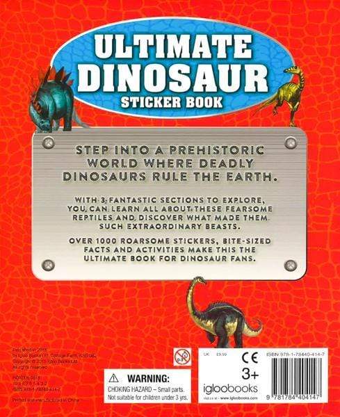 Ultimate Dinosaur Sticker Book