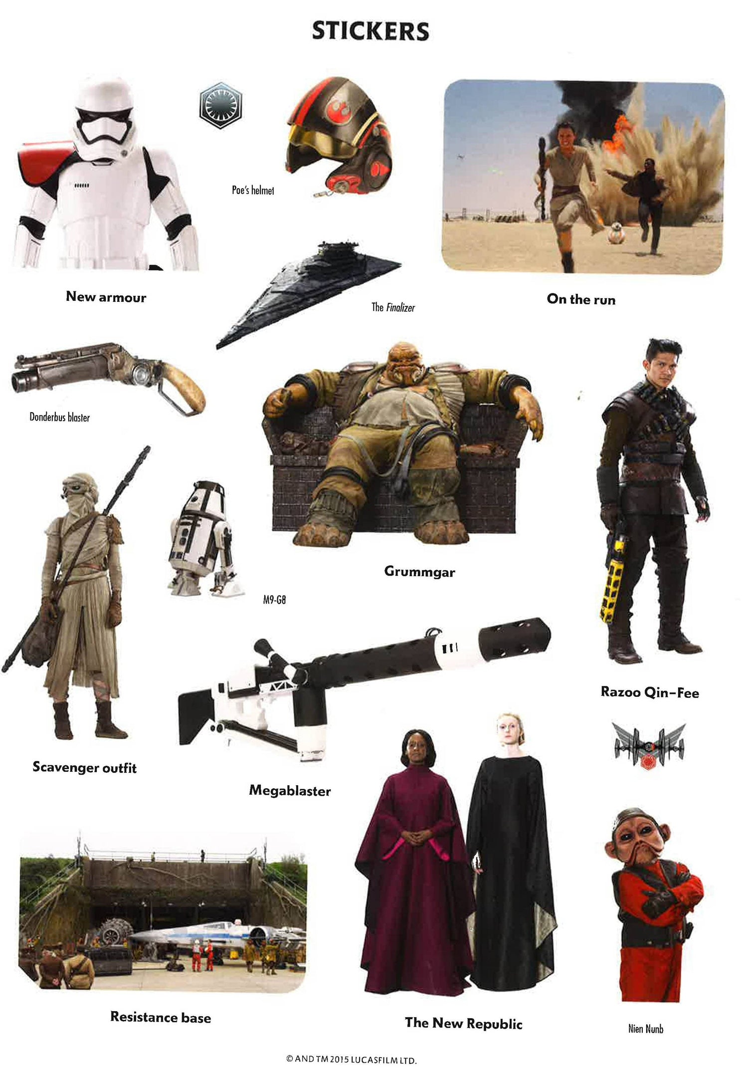 Ultimate Sticker Collection: Star Wars The Force Awakens