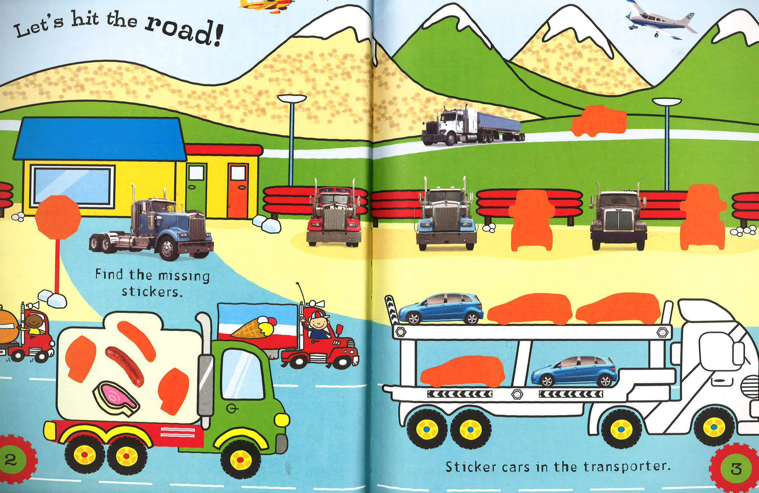 Ultimate Sticker File: Tractors And Trucks