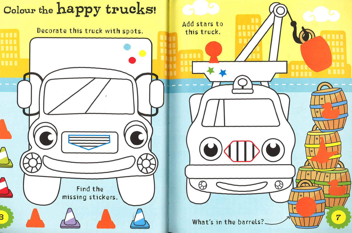 Ultimate Sticker File: Tractors And Trucks