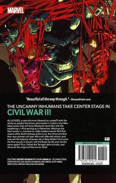 Uncanny Inhumans Vol. 3 Civil War Ii