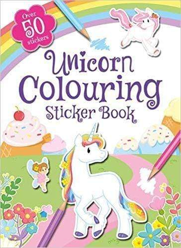 Unicorn Colouring Sticker Book