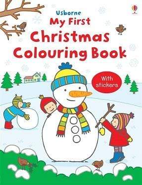 Usborne: First Christmas Colouring Book