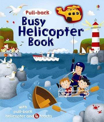 Usborne Pull-Back Busy Helicopter Book