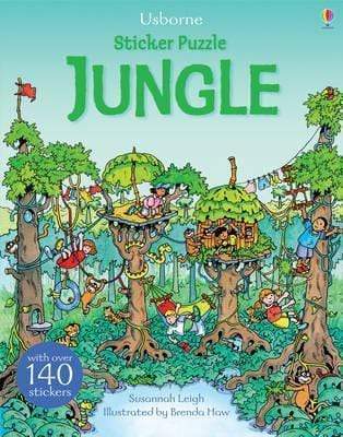 Usborne: Sticker Puzzle Jungle