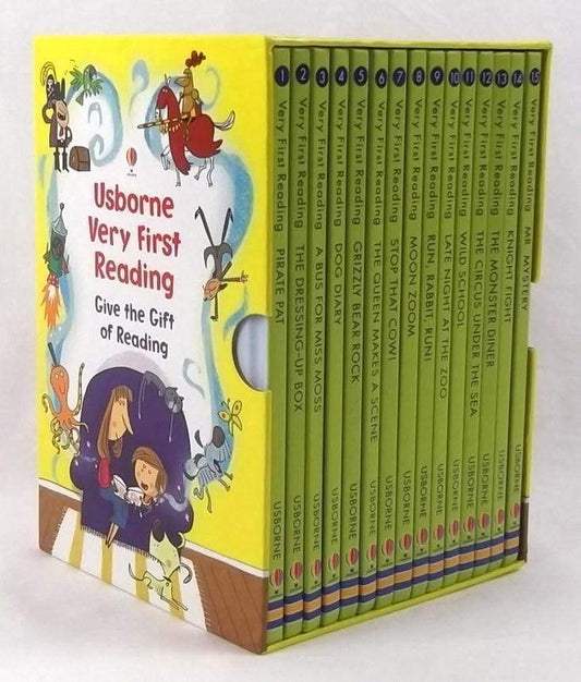 Usborne Very First Reading Slipcase (With Parents Notes)