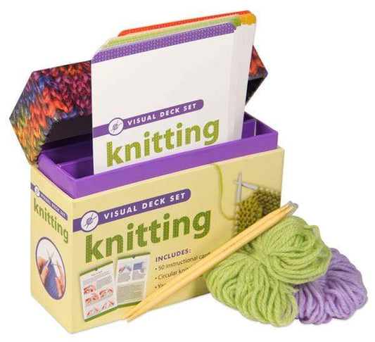 Visual Deck Set: Knitting