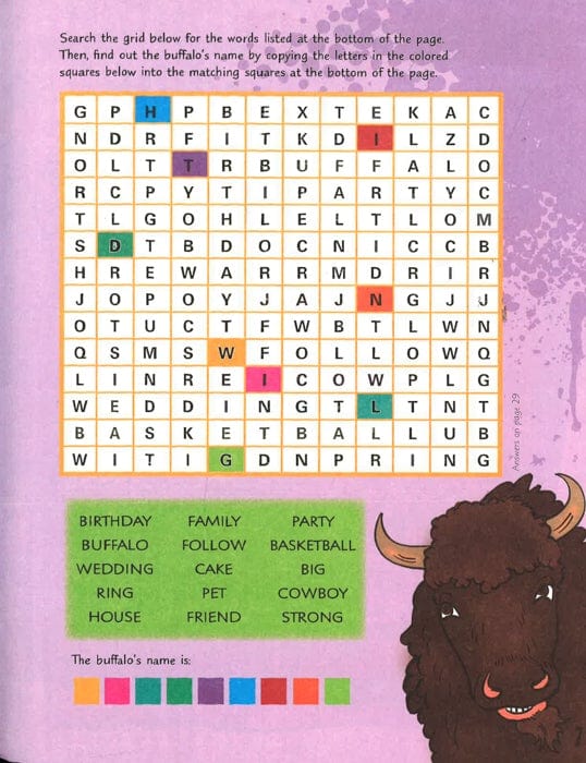 Wacky Word Search Book