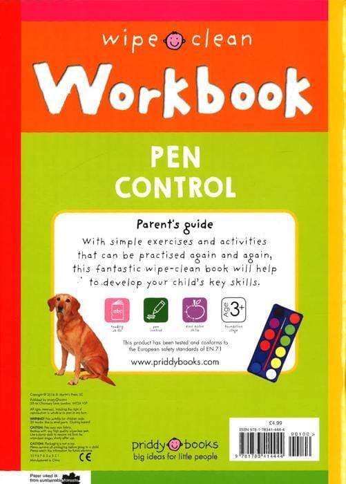 Wc Workbook: Pen Control