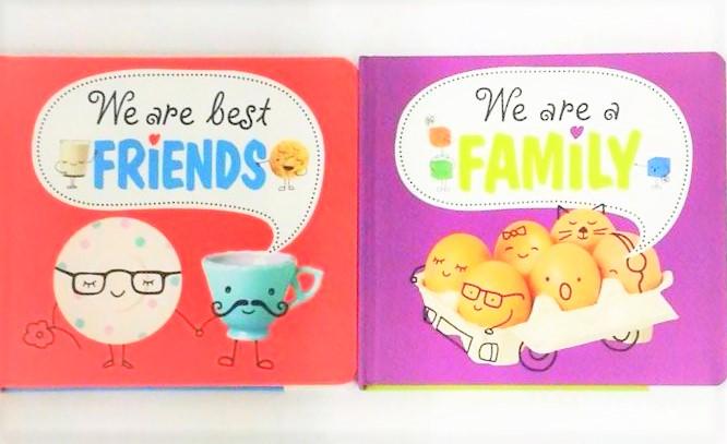 We are Best Friends and We are Family (2 Bookset)