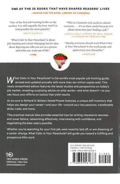What Color Is Your Parachute? 2019 : A Practical Manual For Job-Hunters And Career-Changers