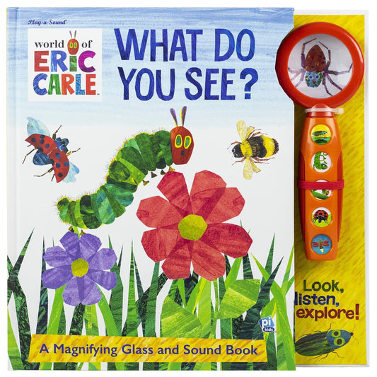 What Do You See? (World Of Eric Carle Magnifying Glass And Play-A-Sound Book)
