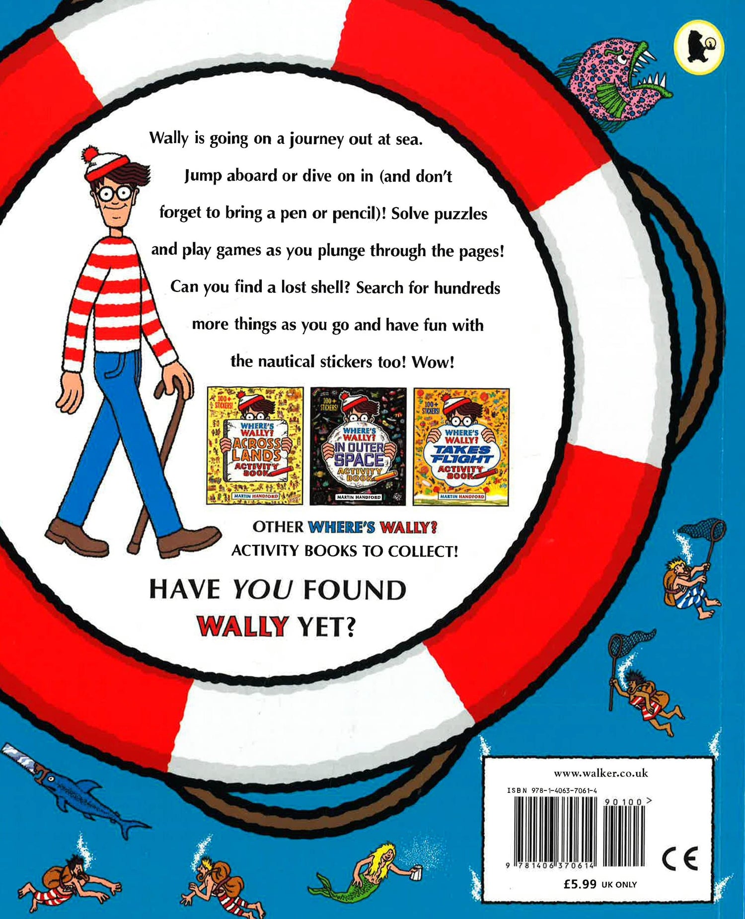 Where's Wally? At Sea: Activity Book