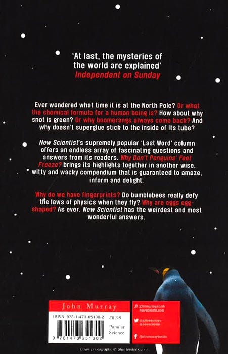 Why Don't Penguins' Feet Freeze?: And 114 Other Questions