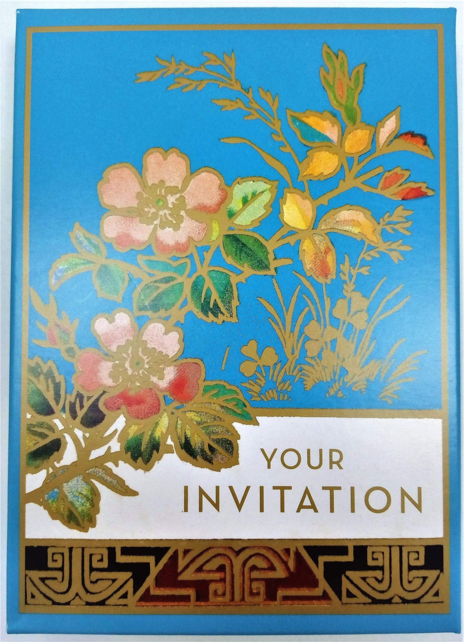Wild Rose Invitation Cards