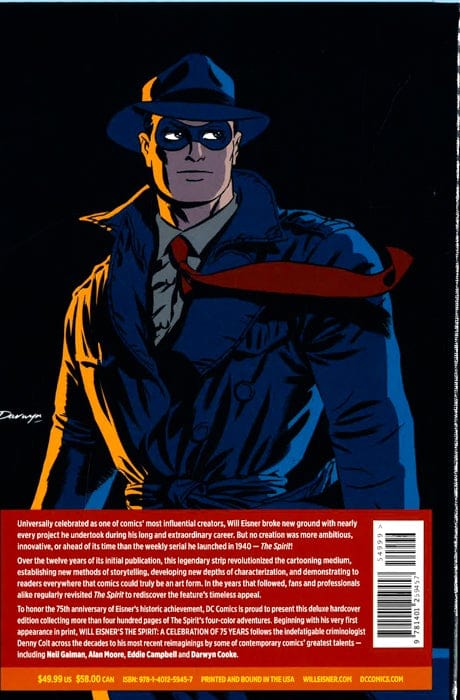 Will Eisners The Spirit A Celebration Of 75 Years Hc