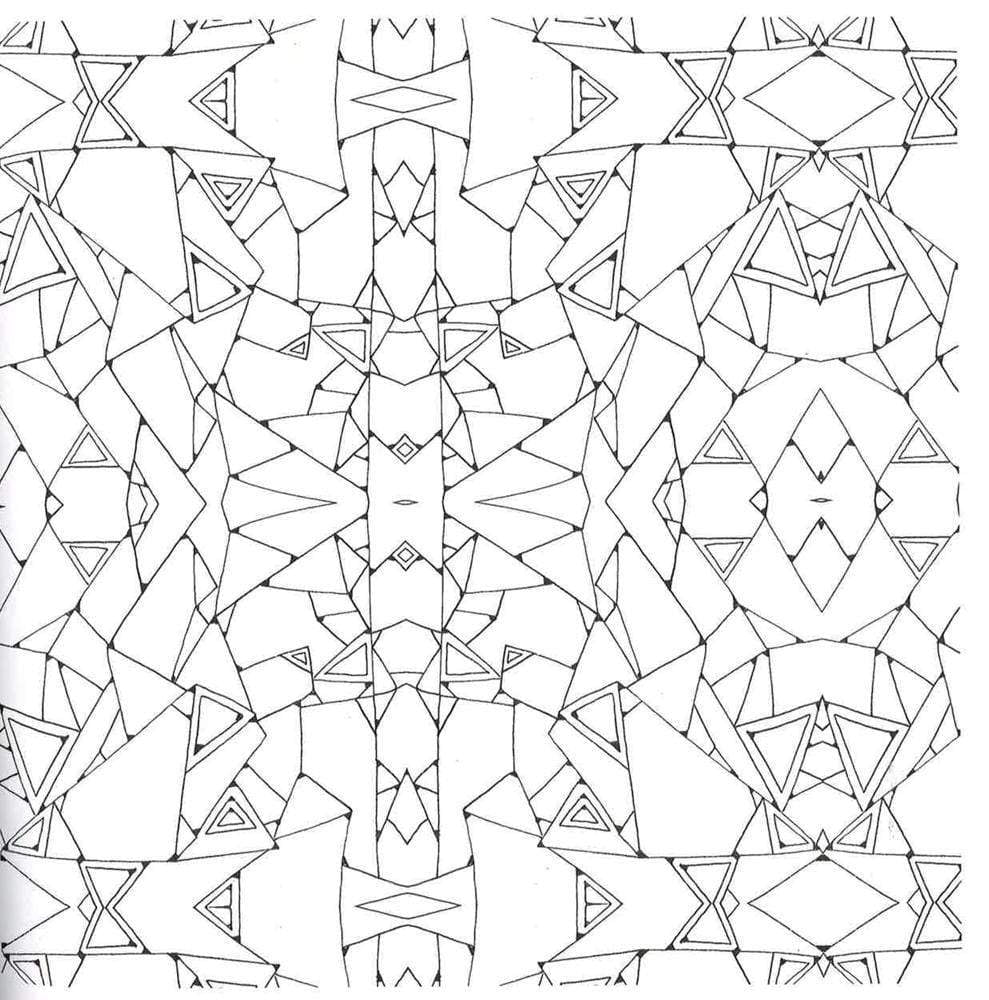 Winter Wonderland Patterns : Creative Colouring For Grown-Ups