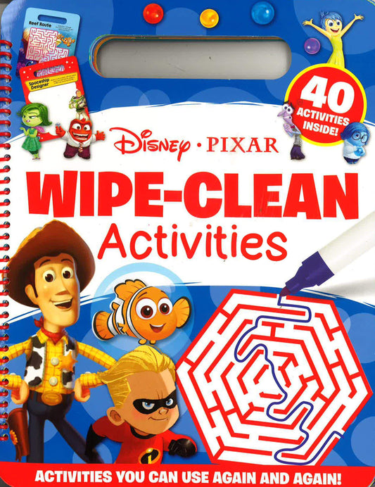 Wipe Clean Disney: Disney Pixar Mixed