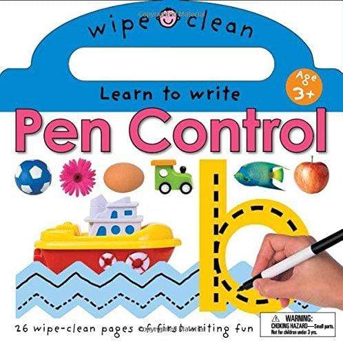 Wipe Clean Tracing and Pen Control