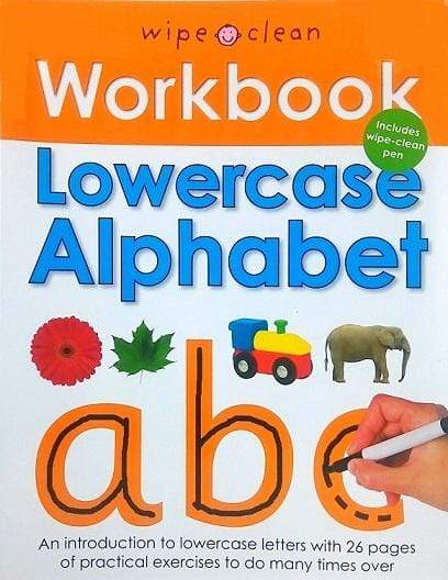 Wipe Clean Workbook: Lowercase Alphabet