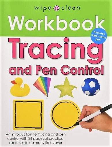 Wipe Clean Workbook: Tracing and Pen Control