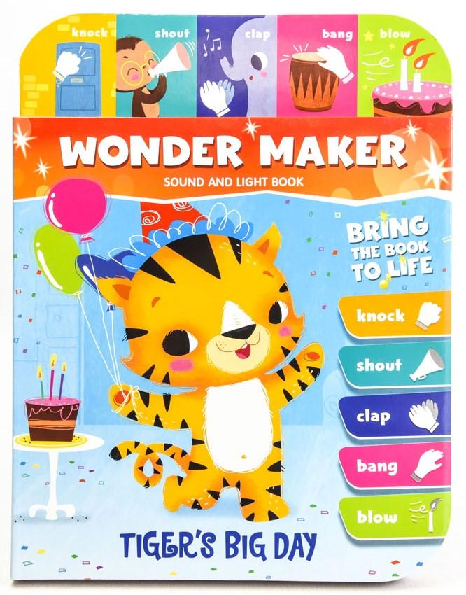 Wonder Maker Sound And Light Book: Tiger's Big Day