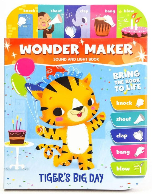 Wonder Maker Sound And Light Book: Tiger's Big Day