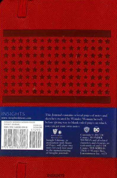 WONDER WOMAN RULED POCKET JOURNAL (INSIGHTS JOURNALS)