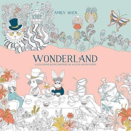 Wonderland: A Coloring Book Inspired By Alice's Adventures