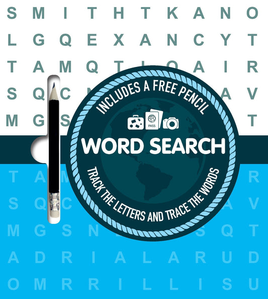 Word Search: Track the Letters and Trace the Words