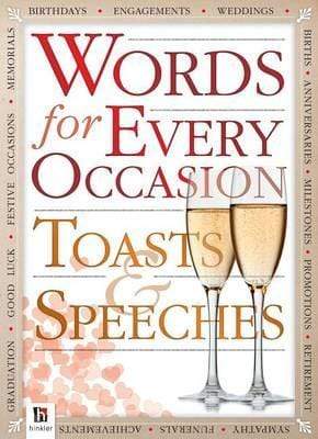 Words for All Occasions: Toasts and Speeches Counterpack 24 2
