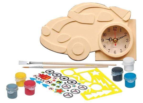 Works Of Ahhh..: Race Car Clock