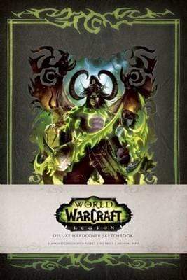 World Of Warcraft Legion Hardcover Blank Sketchbook