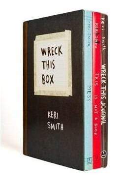Wreck This Box By Keri Smith (3 Books)