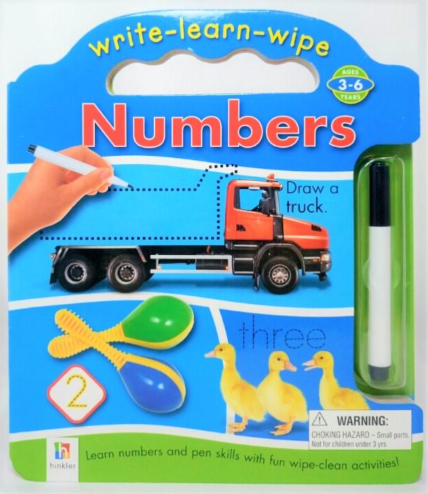 Write Learn Wipe Small Number