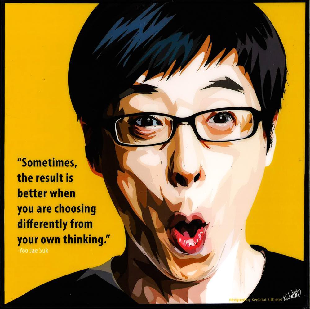 YOO JAE SUK POP ART (10X10)