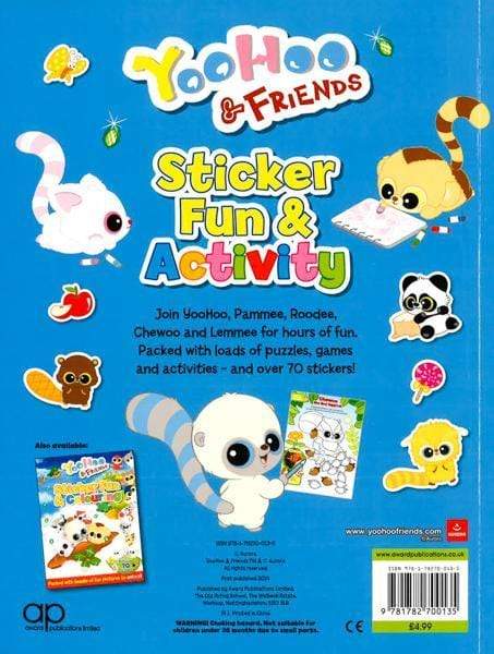 Yoohoo & Friends: Sticker Fun And Activity