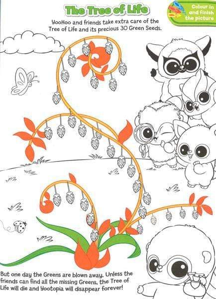 Yoohoo & Friends: Sticker Fun And Activity