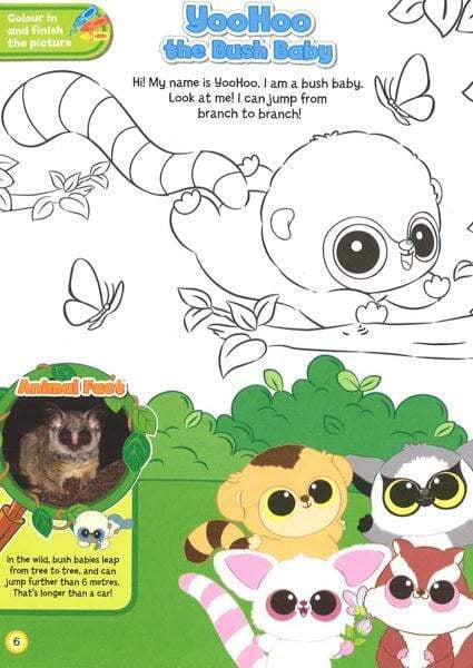 Yoohoo & Friends: Sticker Fun And Activity