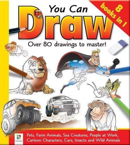 You Can Draw (8 Books In 1)