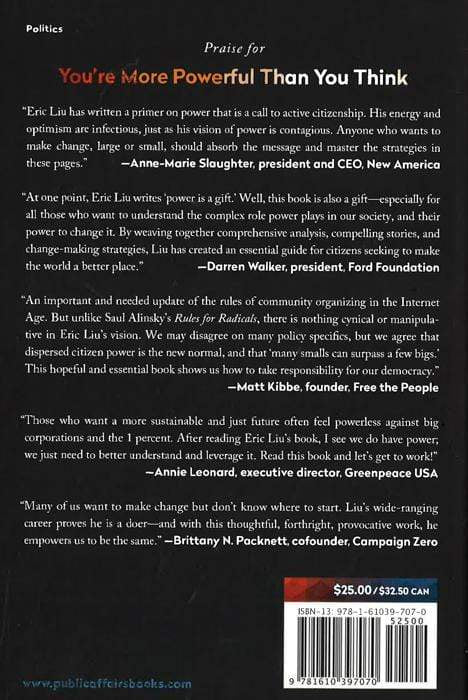 You'Re More Powerful Than You Think: A Citizen's Guide To Making Change Happen